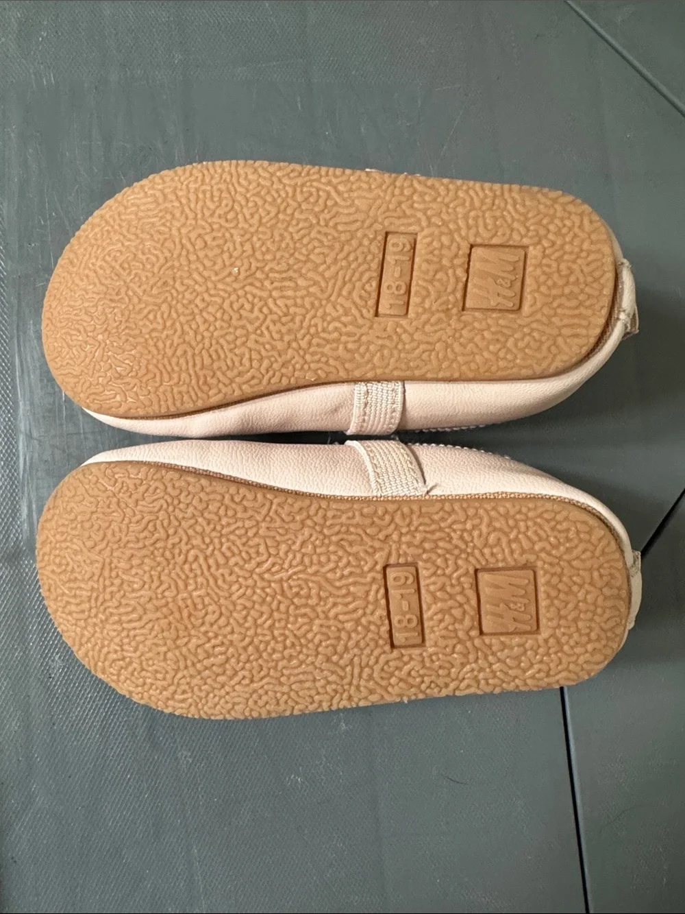 H&M Girls' Blush Bow Mary Jane Shoes